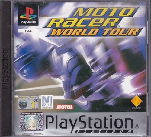 Moto Racer World Tour - Platinum - PS1 (B Grade) (Genbrug)